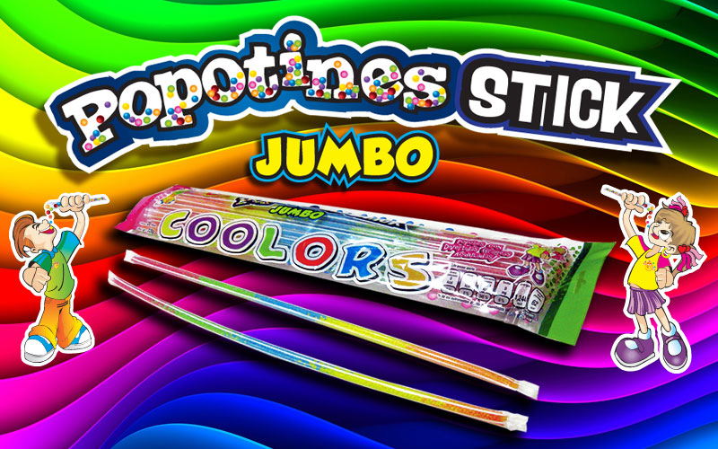 Popotines Stick Jumbo Coolors